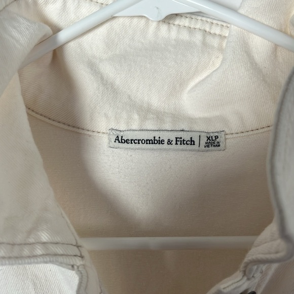 Women’s Abercrombie Collared Denim Shift Mini Dress - Picture 8 of 8